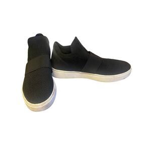 Eileen Fisher Pari Platform Sneaker in black, Women's Pull On High Top Size 11